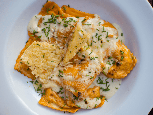 Ravioles Gratinados