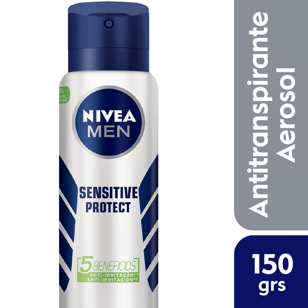 Nivea Desodorante Antitranspirante  men Sensitive Protect Spray 150 ml #1
