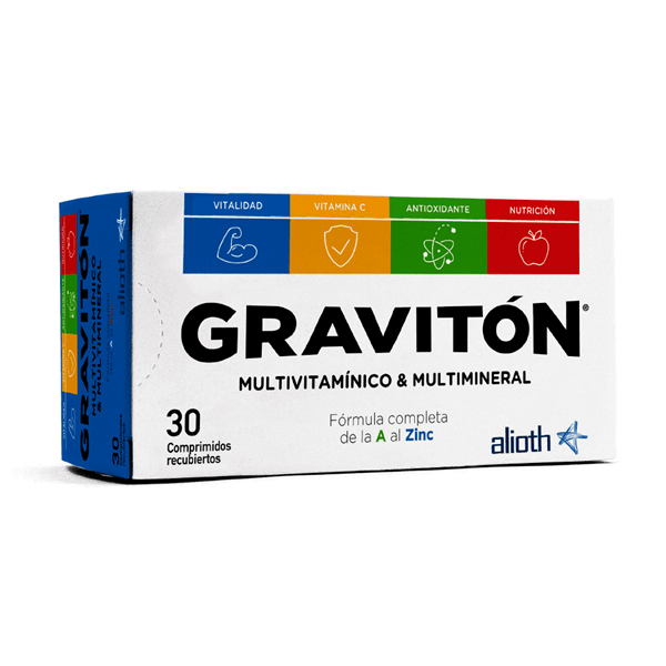 Graviton Multivitamínico Y Multimineral (30 Comprimidos) #1