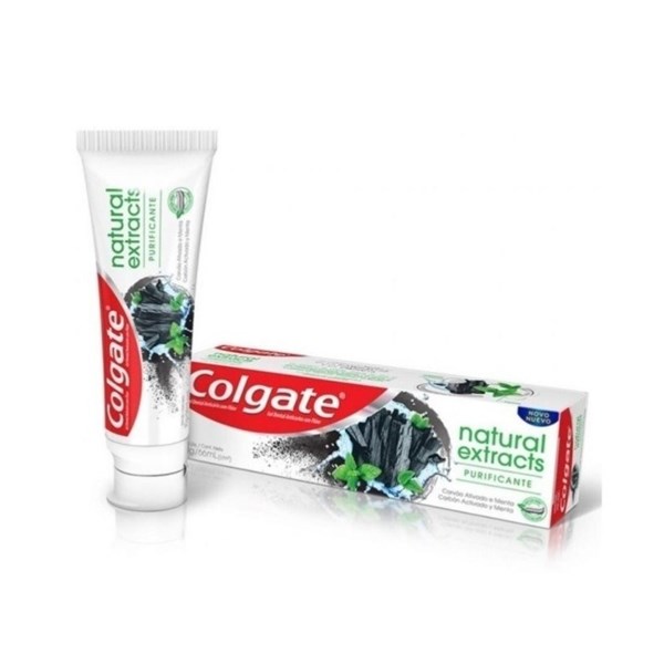 Crema Dental Colgate Naturals Carbon x 90 gr #1