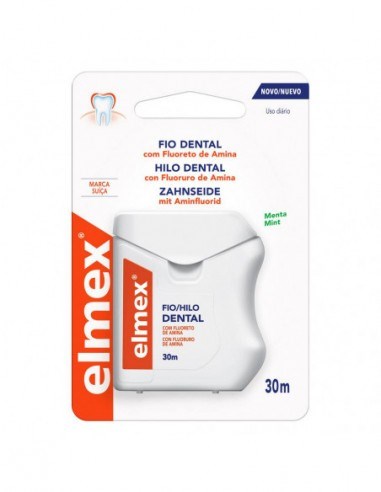 Hilo Dental Elmex Anticaries Menta x 30 mts #1