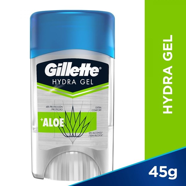 Gillette Antitranspirante Gel Aloe 45 gr #1