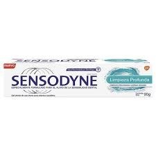 Sensodyne Crema Dental Limpieza Profunda de Uso Diario Para Dientes Sensibles 90 gr #1