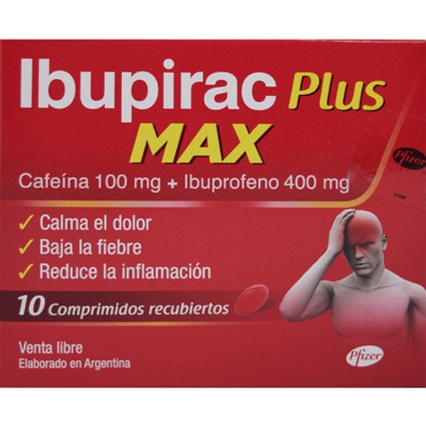 Ibupirac Plus Max x 10 Comp #1