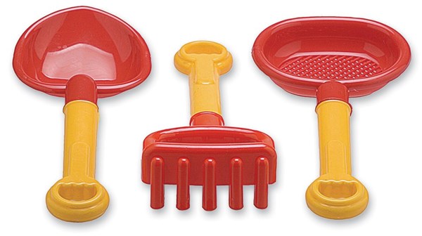 Set Playero Pala + Rastrillo + Colador Duravit  #1