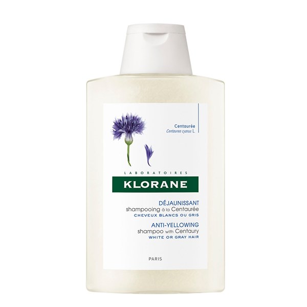 Klorane Shampo Matizante Centaurea Para Reflejos Canosos 200 ml #1