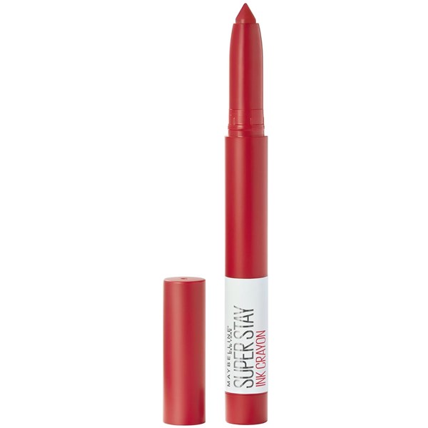 Maybelline Labial Superstay Matte Ink Crayon 1.5 gr 45 hustle In The Heels #1