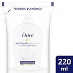 Dove Jabón Líquido Para Manos Original Repuesto 220 ml #1