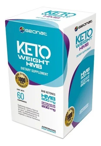 Suplemento Dietario Keto Weight HMB 60 Comprimidos #1