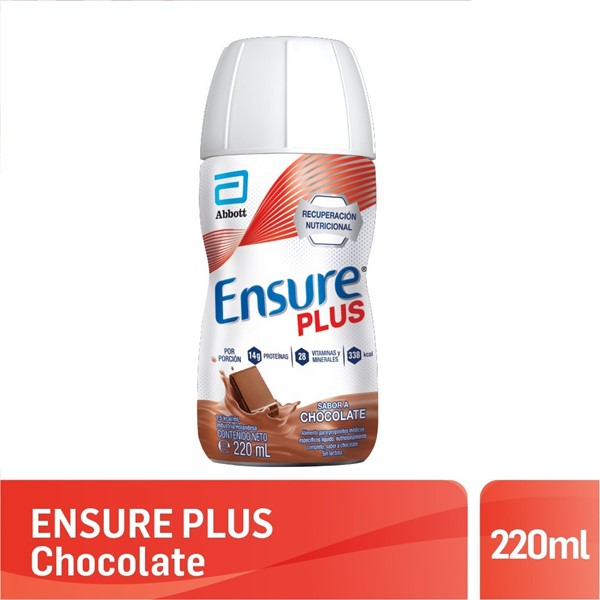 Ensure Suplemento Nutricional Plus Sabor Chocolate 220 ml