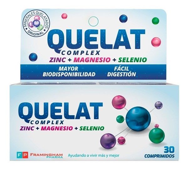 Quelat Complex x 30 comprimidos #1