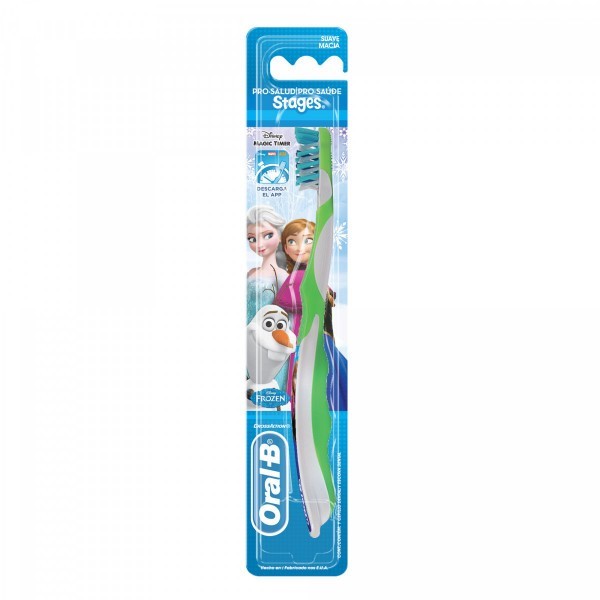 Cepillo Dental Oral B Pro-Salud Stages Crossaction Frozen #1