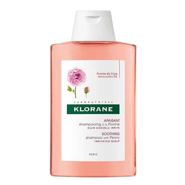 Klorane Shampoo Calmante Peonia Para Cuero Cabelludo Sensible 200 ml #1