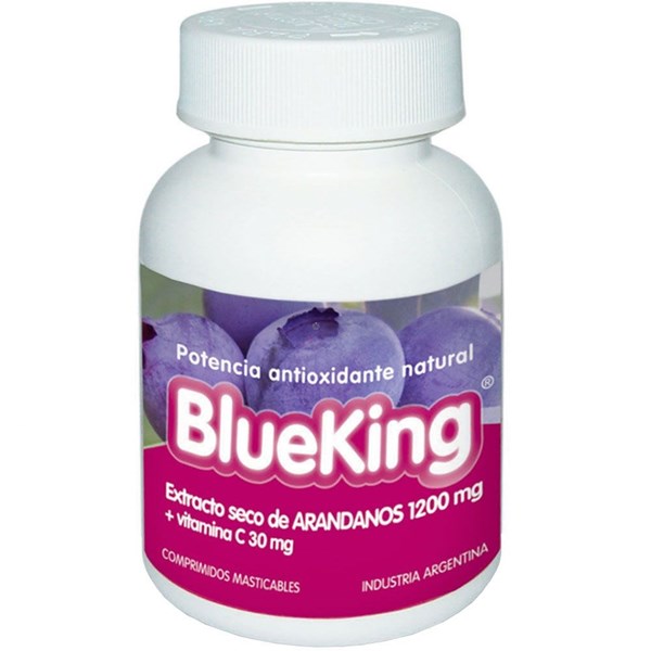 Blueking Antioxidante Masticables Por 30 compimidos #1