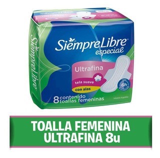 Siempre Libre Toallas Femeninas Ultrafinas Termo Control x 8 un #1