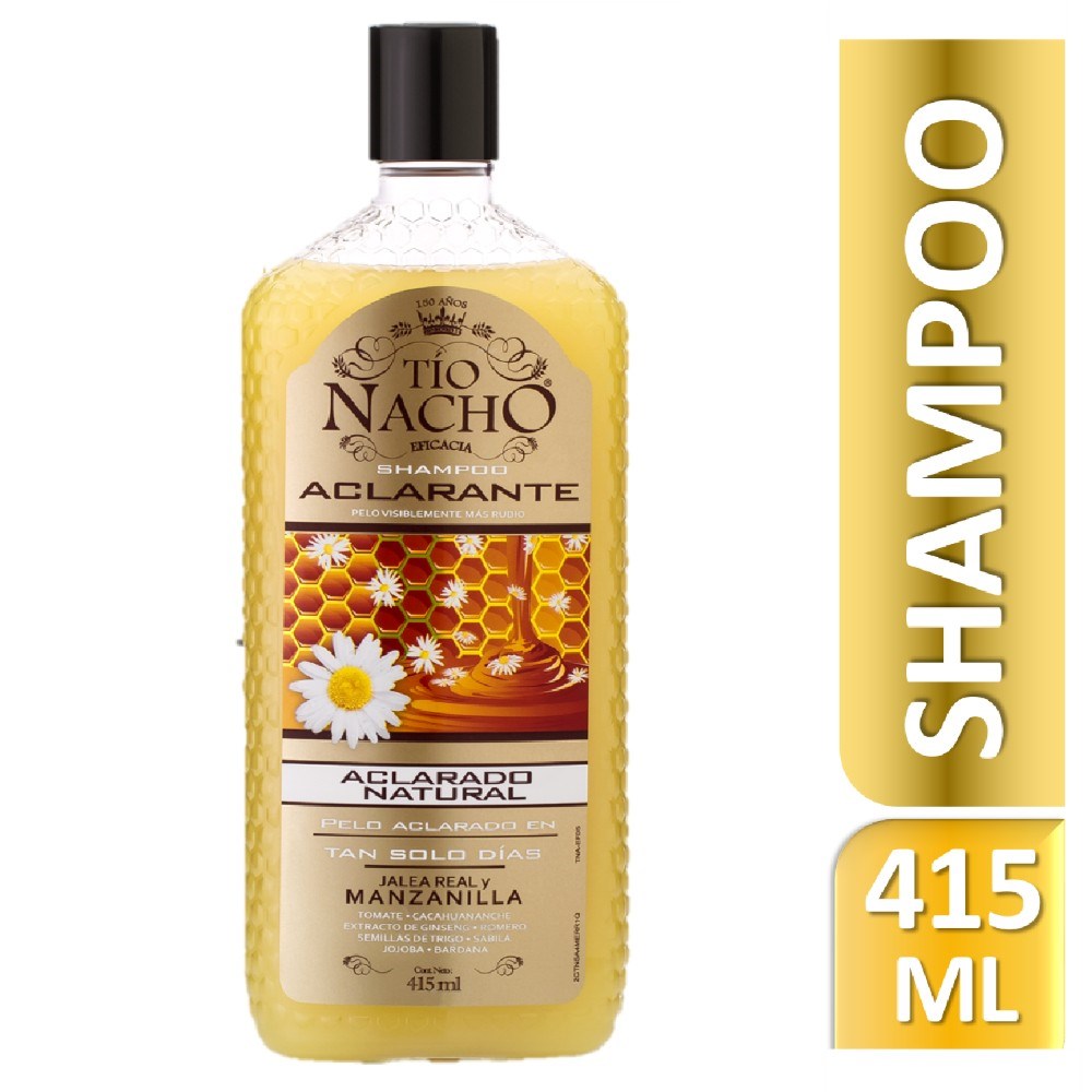 Tio Nacho Aclarante Shampoo Aclarante X 415 Ml, Tío Nacho
