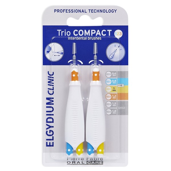 Cepillos Interdentales Elgydium Clinic Trio Compact 123