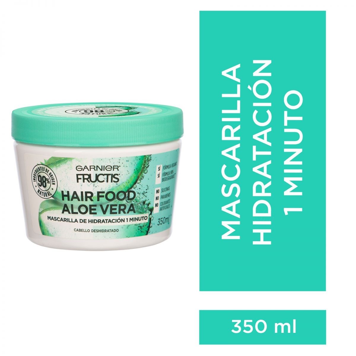 Fructis Tratamiento Capilar Hair Food Oleo Aloe x350ml