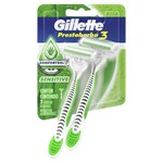 Máquinas Para Afeitar Gillette Prestobarba3 Sensitive Desechables x 2 un #2