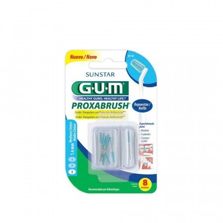 Gum Repuesto Cepillos Interdentales Proxabrush 3 Mediano 614 x8 #1