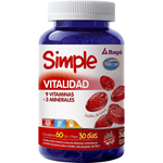 Simple Suplemento Dietario Vitalidad (60 Pastillas de Goma) #1