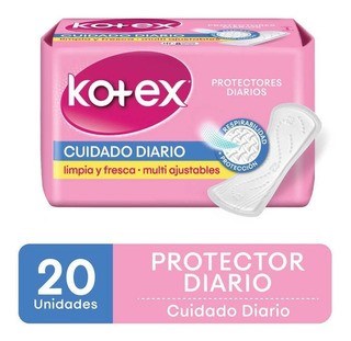 Kotex Protector Diario Cuidado Diario (20 Unidades)