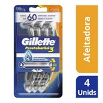 Máquinas de Afeitar Gillette Prestobarba3 Desechables x 4 un #1