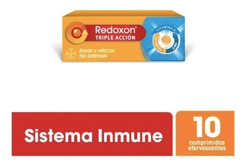 Redoxon Comprimidos Efervescentes Triple Accion (10 Unidades) #1