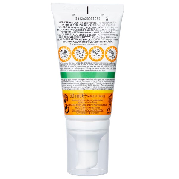 La Roche Posay Anthelios xl Fps 50+ Gel-Crema Toque Seco Con Color Antibrillo 50 ml alt