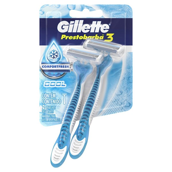 Gillette Prestobarba 3 Ice (2 Unidades) alt