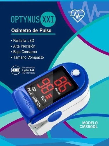 Oxímetro De Pulso Optymus XXI alt