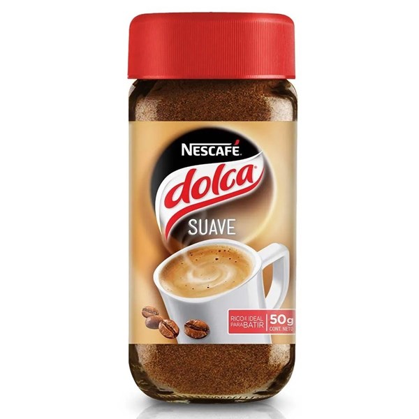 NESCAFE DOLCA SUAVE X 50 GRS, CAFE - Luconi S.R.L.
