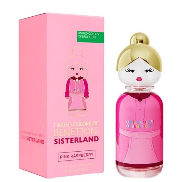 Benetton Fragancia Sisterland Pink Raspberry Edt For Woman 80 ml alt
