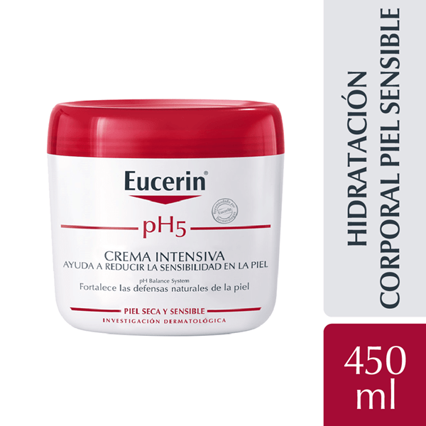 Eucerin Crema Ph5 Intensiva Corporal Para Piel Seca Y Sensible 450 ml #1