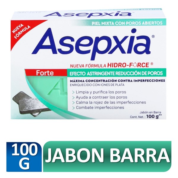 Asepxia Jabón Forte 100 gr