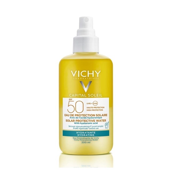 Vichy Capital Agua Protectora Solar Hidratante Fps50 200 ml