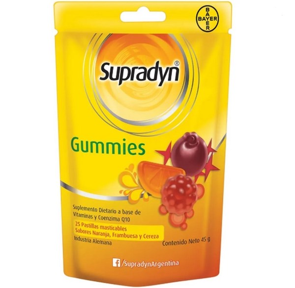 Supradyn Gummies X 25 Gomitas Masticables