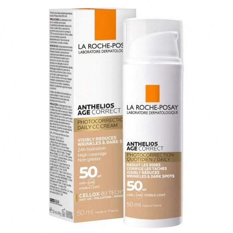 La Roche Posay Protector Solar Anthelios Age Correct con Color Fps 50+ 50ml alt