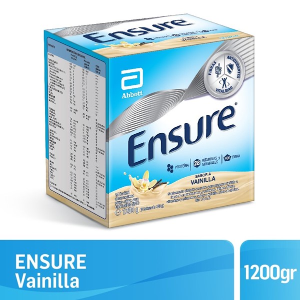 Ensure Suplemento Nutricional Vainilla Polvo 1200 gr