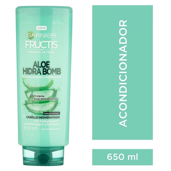 Fructis Acondicionador Aloe Hidra Bomb 650 ml #1