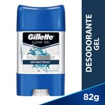 Gillette Antitranspirante Antibacterial Clear Gel 82 gr #1