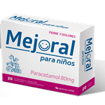 Mejoral Niños Paracetamol X 20 Comprimidos Masticables #1