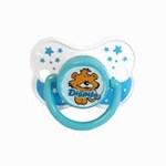 Dispita Chupete Decorado Con Tetina de Silicona Redondo #1