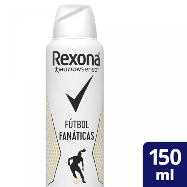 Antitranspirante Rexona Desodorante Fanaticas del Futbol 90 g