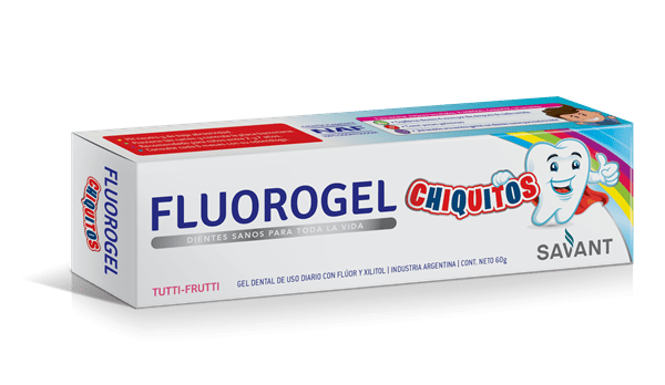 Fluorogel Chiquitos Gel Tutti Frutti 60g 