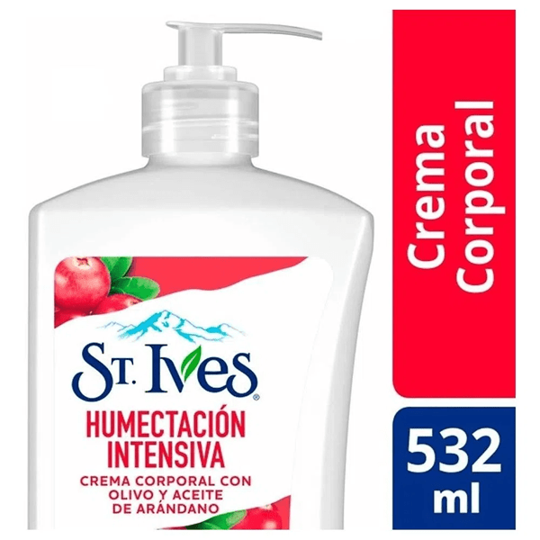 St Ives Crema Corporal Humectacion Intensiva 532 ml #1