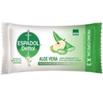 Jabón De Tocador Espadol Dettol Aloe Vera Antibacterial X 80 G X 3 un #1