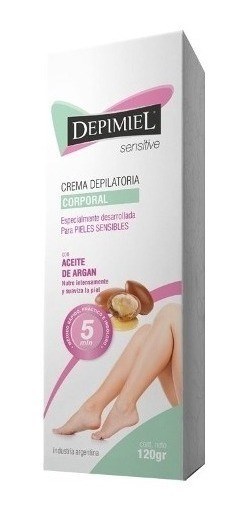 Depimiel Crema Depilatoria Para Cuerpo Sensitive 120 gr