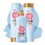 Sedal Shampoo Con Acido Hialuronico Y Vitamina A x 340ml #2