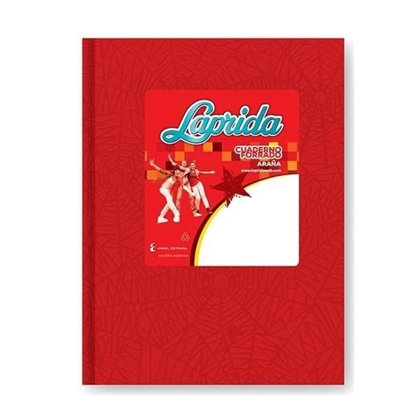 Cuaderno Laprida Araña Rojo x 50 hojas #1